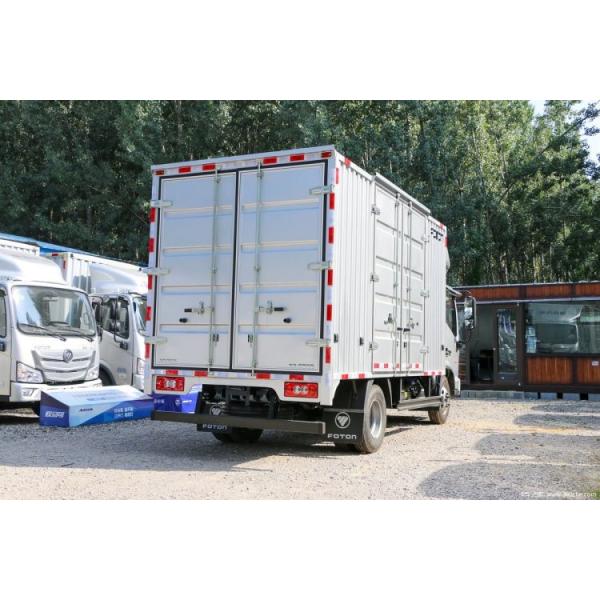 Beiqi Foton 158HP 4X2 4.14m Single-Row Van Light Truck Stock Hot Fukuda Omark S1 Chang Ying Version
