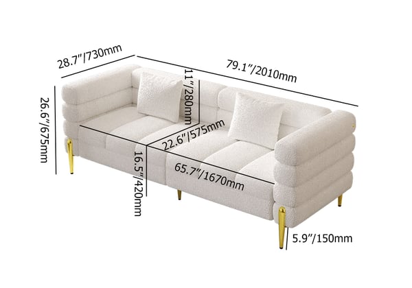 Luxury Living Room Sofa Set Fabric Velvet Sofas Modern Sectional Cover Couch Recliner