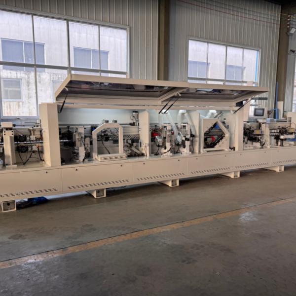 Wood Furniture Machine Pre-Milling Corner Rounding Automatic Straight Edge Banding Machine