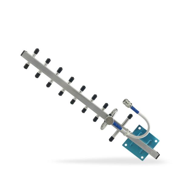 Da antena exterior do impulsionador do sinal do Yagi do ganho 13dBi material liga de zinco