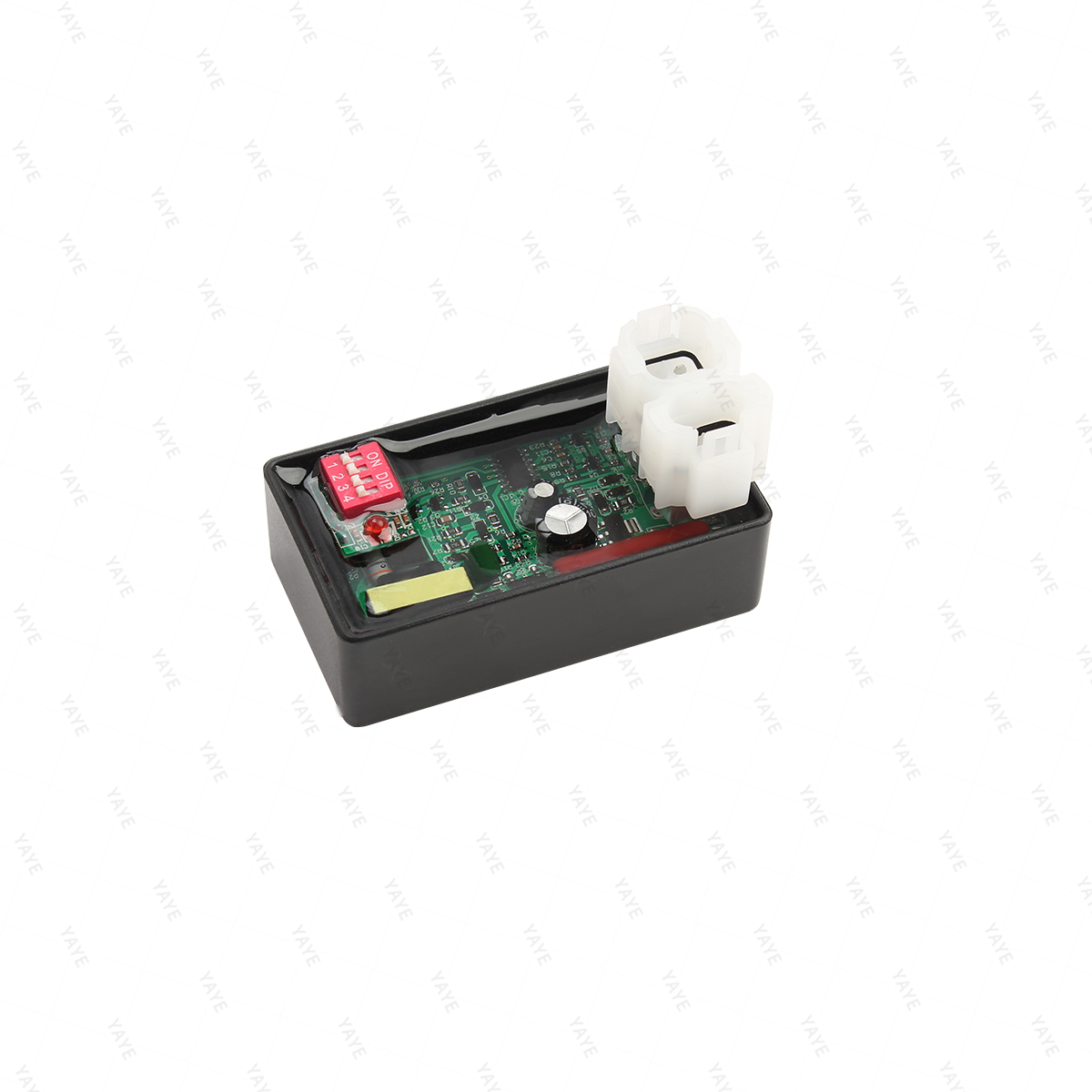 CDI Programmable Racing Ignition System for GY6125 DC Motorcycles 6 Pin DIP Switches Enhanced for Better