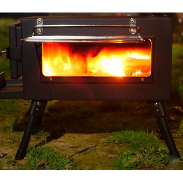 New Type Stainless Steel Firewood Stove Outdoor Barbecue Stove Small Portable Heating Stove
