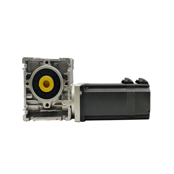 200W/300W/400W 60mm Brushless DC Motor 48V with worm gearbox Brushless DC worm geared motor