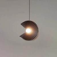 Europe du Nord personnalité de l'art du tissu restaurant lustre designer moderne simple en forme créative pendentif