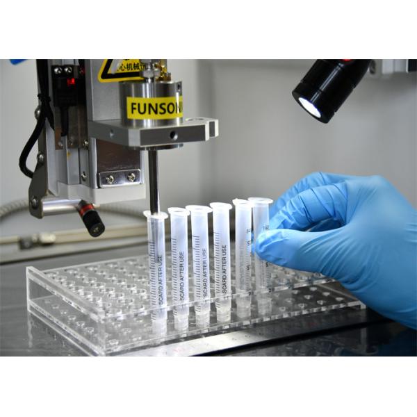 Производственная линия для шприцев Ультразвуковая технология нанесения распылительных покрытий для сосудов сбора крови BTC и инъекционных труб