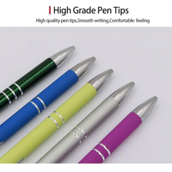 Un stylo à bille en aluminium classique à écran tactile de 1,0 mm