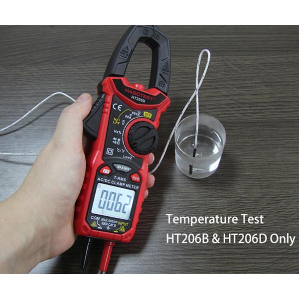 100mF HT206D 6000 считает вольтамперомметр струбцины цифров