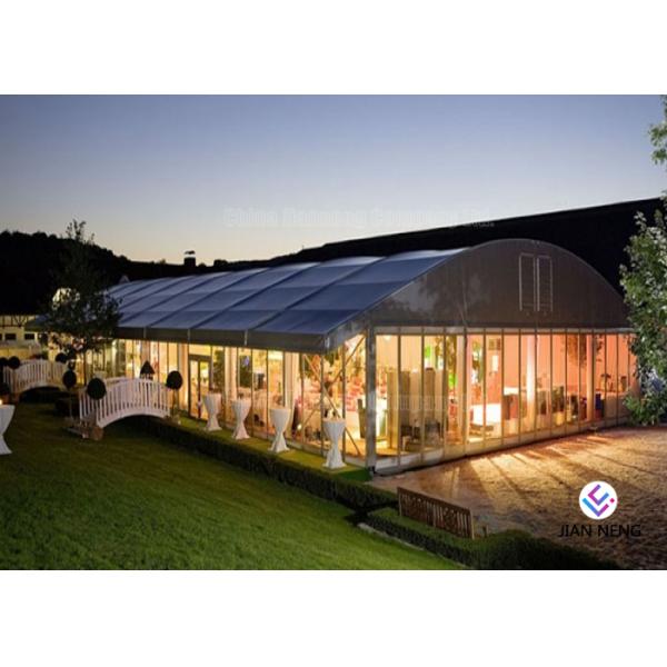 White PVC Party Tent Aluminum Frame Tent For Restaurant Waterproof Canopy Tent
