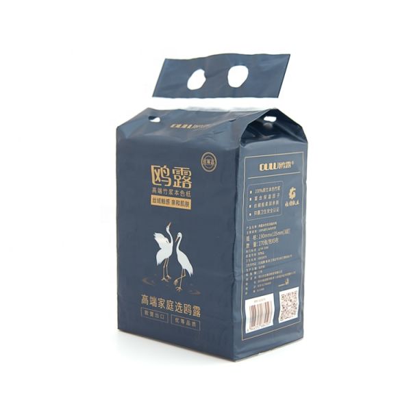 YASHI paper Chinese manufacturer bamboo pulp soft pack facial tissue