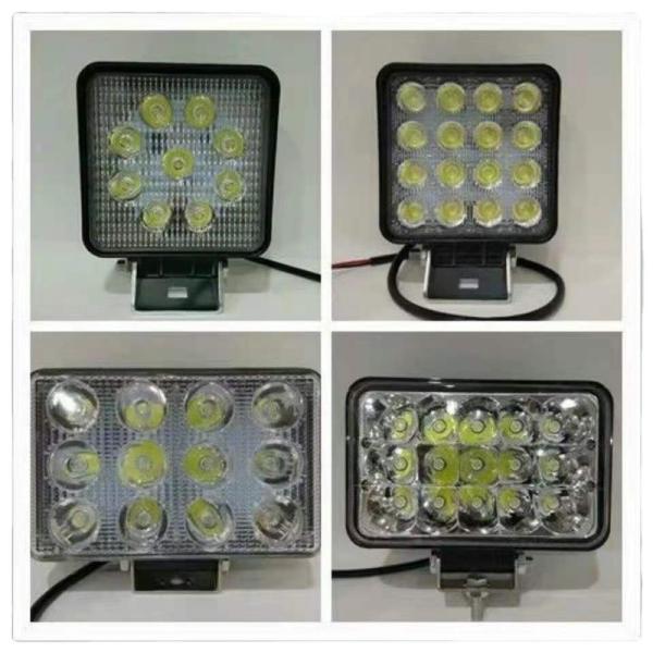 48W LED Excavator Work Light 12V 24V Heavy Duty Truck Car Offroad Driving Lights