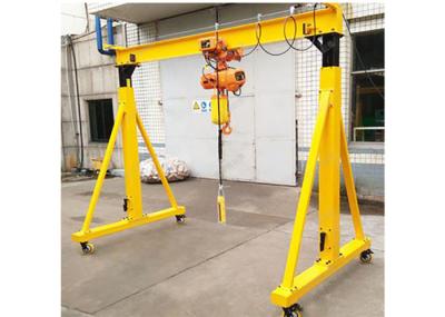 De 3 toneladas de 2 toneladas de 1 toneladas portátil pequeno do guindaste de pórtico do dever da luz de Q235B Q345B