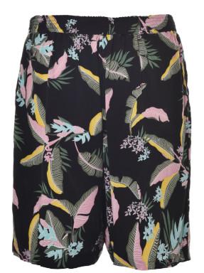 Beautiful Printed Soft Viscose Ladies Casual Shorts Spring Or Summer Wearing