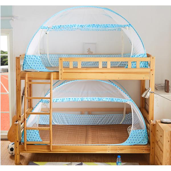 Pop-up Mosquito Net Tent for Beds Anti Mosquito Bites Folding Design with Net Bottom for Adults Trip  for Bunk Bed