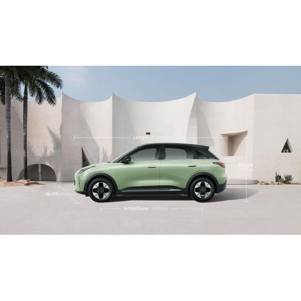 4135x1805x1570mm Geely Galaxy Limousine eléctrico con 410 km de alcance eléctrico puro y batería de litio Energía EV Motor