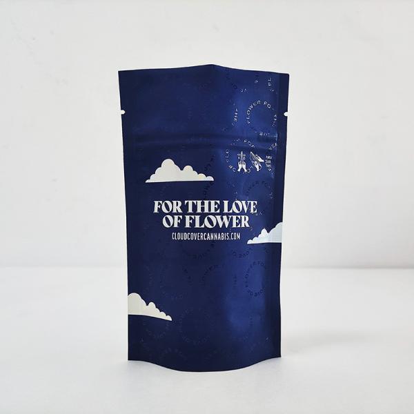 L'entaille zip-lock réutilisable de larme de papier d'aluminium se tiennent vers