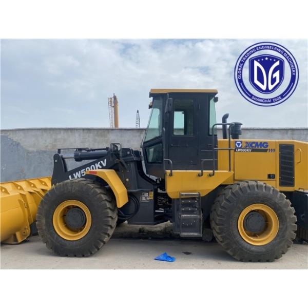 LW500 Использованная загрузка XCMG 17t Использованная гидравлическая экскаваторная загрузка