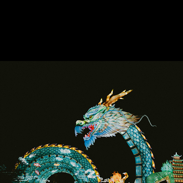 Durable 2026  Chinese New Year Lanterns Decoration Lighting Festive Satin Cloth Lantern Show