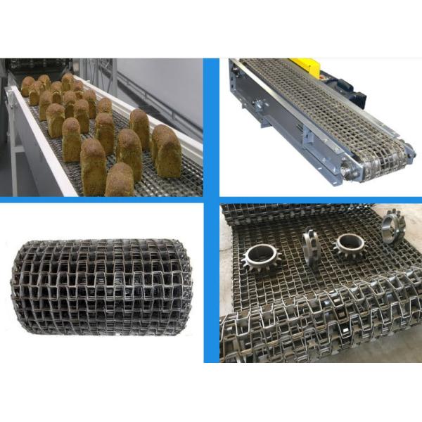 Stainless Steel 201 304 Honeycomb Conveyor Belts For Beer Bottle Conveyor