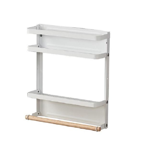 Storage Holders Racks Metal Fridge Shelf Magnetic Spice Rack Organizer for Refrigerator
