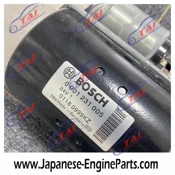 Мотор стартера автозапчастей Bosch 24V на двигатель 0001231005 01180999 Deutz