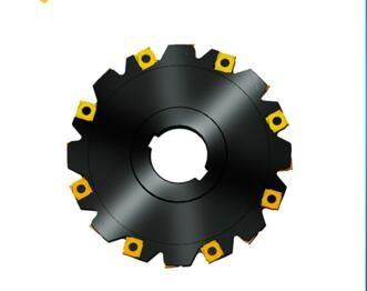 KM Side and face milling cutter with carbide insert