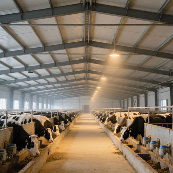 Professional Light Steel Structure Agricultural Farm Workshops Custom Poultry