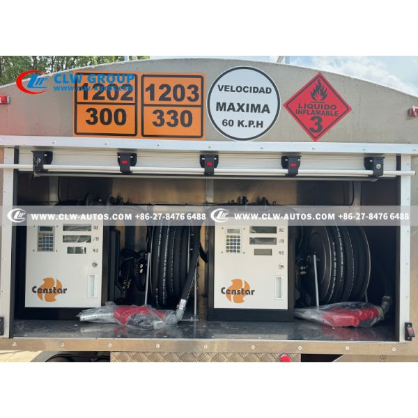 FOTON AUMARK S Aluminum Alloy 4m³ Dual-System Refueling Truck for Efficient Fuel Delivery