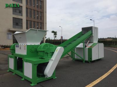 Waste ABS Plastic Shredder Machine 2 Motors Industrial Shredder Machine
