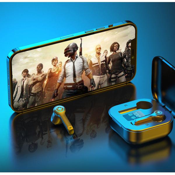 Wireless Sports Earphones Headphones In Ear Waterproof Digital Display Stereo Headphone Form Factor