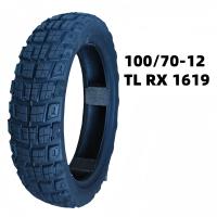 Neumáticos para Motocicleta de Alta Calidad de China - Caucho Natural, Accesorios para Motocicleta sin Cámara 100/70-12