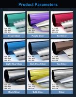 UVR 99% film de fenêtre transparent bureau centre commercial maison protection UV bâtiment film de fenêtre solaire isolation thermique élevée