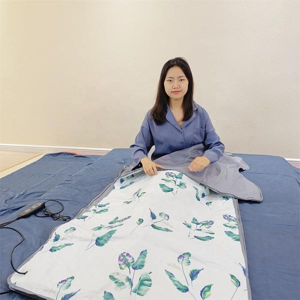 Customizable Infrared Portable Sauna Blanket with 110V-240V Voltage and Oxford Fabric
