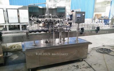 Stainless steel Glass Bottle Washing Machine With 12 Heads automatic bottle rinsing machine