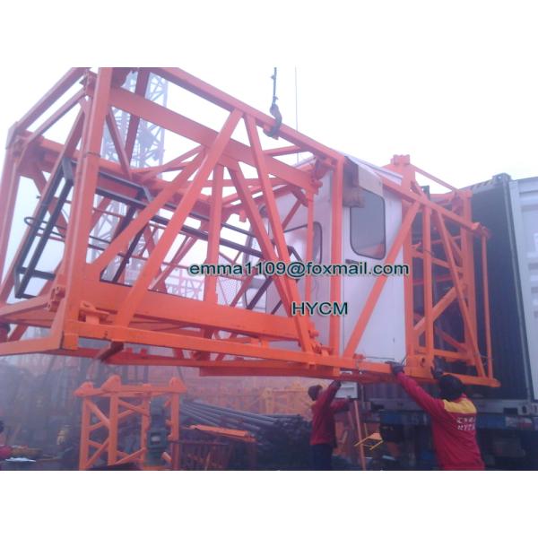 TC5008 Cat Head Top Slewing Crane Tower 50M Boom Lifting Jib 4t Max.load