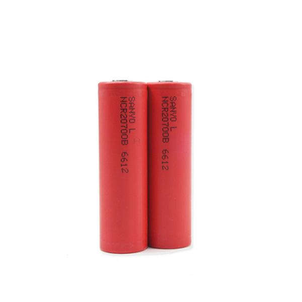 2017 new Authentic Sanyo NCR20700B 3.6V Cylinder li-ion battery 20700 4250mah high drain battery