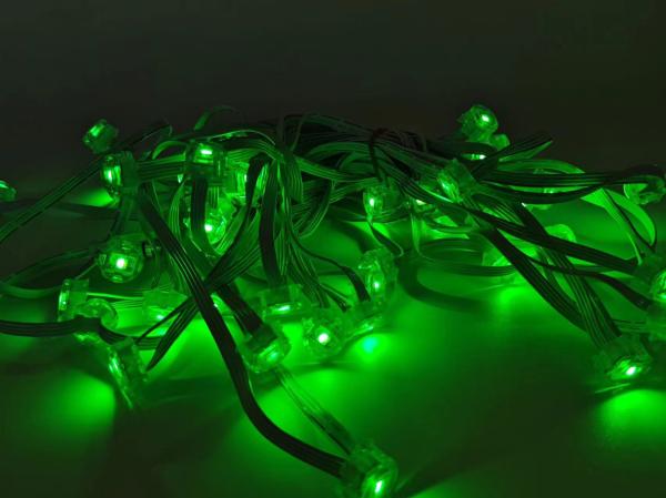Casa exterior decoração de alpendre luz de Natal iluminação de alpendre RGB para casa fornecedor LED luz de Natal