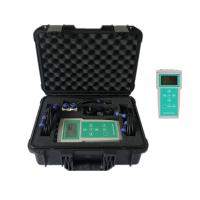 Braçadeira de tubulação DN40-4000 em medidor de fluxo ultrassônico Handheld para águas subterrâneas e efluência