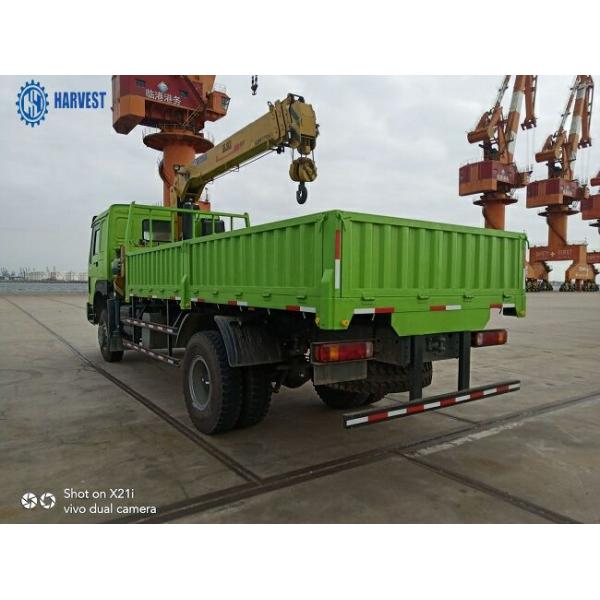 20kw puissance 4x4 conduisant la capacité 6,3 Ton Telescopic Boom Crane de HOWO