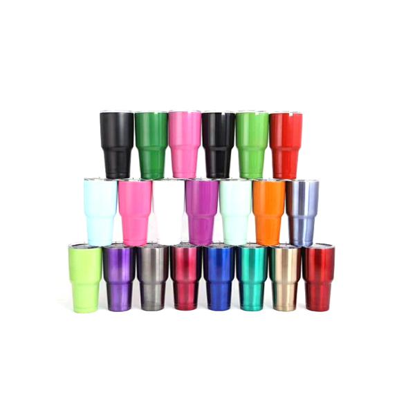 20 Ounce Stainless Steel Tumbler Cups Long Use Time Anti Skid Design