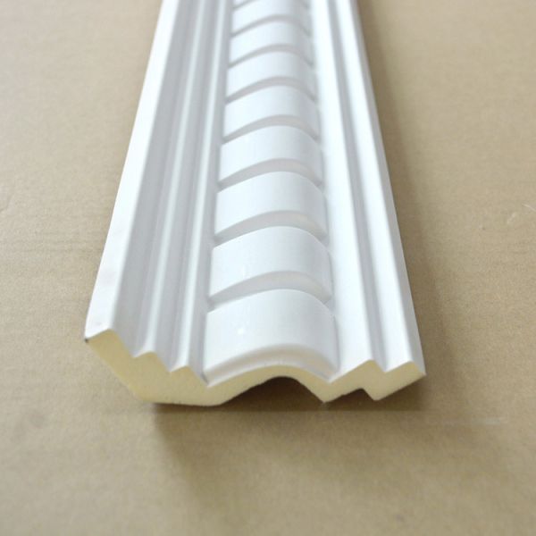 Waterproof Eco-friendly Polyurethane Foam Cornice Easy To Install for Home Decor