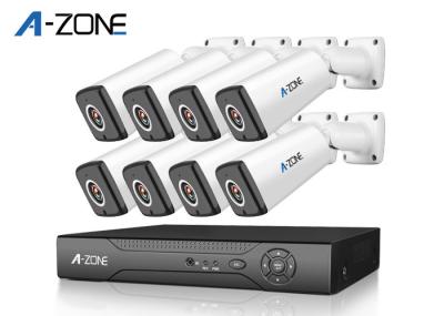White Case 8CH AHD CCTV Kit  Dvr Full Hd Cctv Kit H.264 Home Security