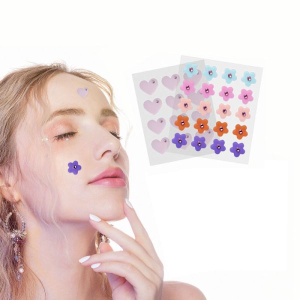 Diamond Hydrocolloid Acne Pimple Patch Removing Pimples Facial Care OEM Design