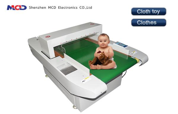 Industrial Conveyor Belt Metal Detector For Clothes Toys with 24m/min Speed
