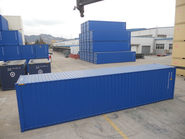 High Strength Standard ISO Container 40' X 8' X 9'6" All Spa-H Gooseneck Tunnel