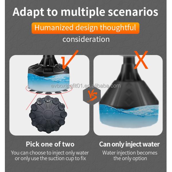 Empty Custom Boxing Bag Pro Fierce Reflex Boxing Bag Sand Filled Base Punching Bag