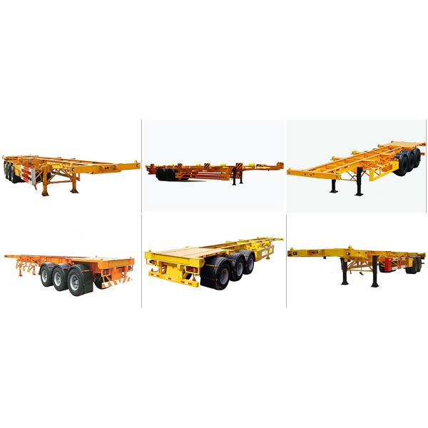 Профессиональный оптовый 3 оси 40ft контейнерный трейлер в Индии и Малайзии