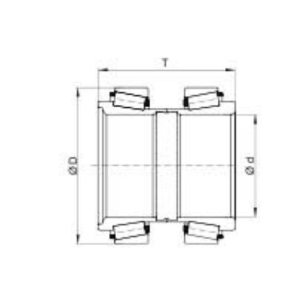 High precision Truck Wheel Bearing 804162A 804162B 804162X 110*170*146mm  CHROME STEEL Material