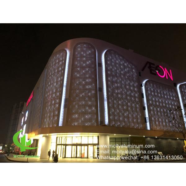 3 мм облицовка алюминиевой плотной панели с бамбуковым узором для фасадной завесы стенной облицовки панели