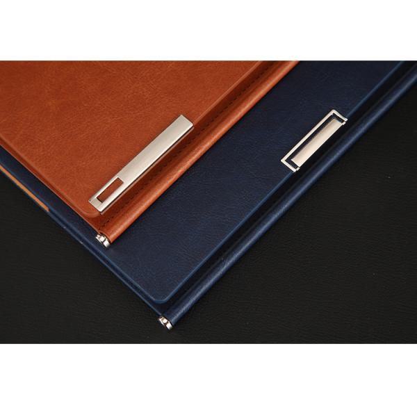 Customized A5 Business Notebook with Portable Loose-leaf Design and Leather Cover