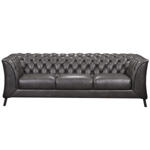 Multipurpose Modern Leather Sofa Durable Abrasion Resistant For Home